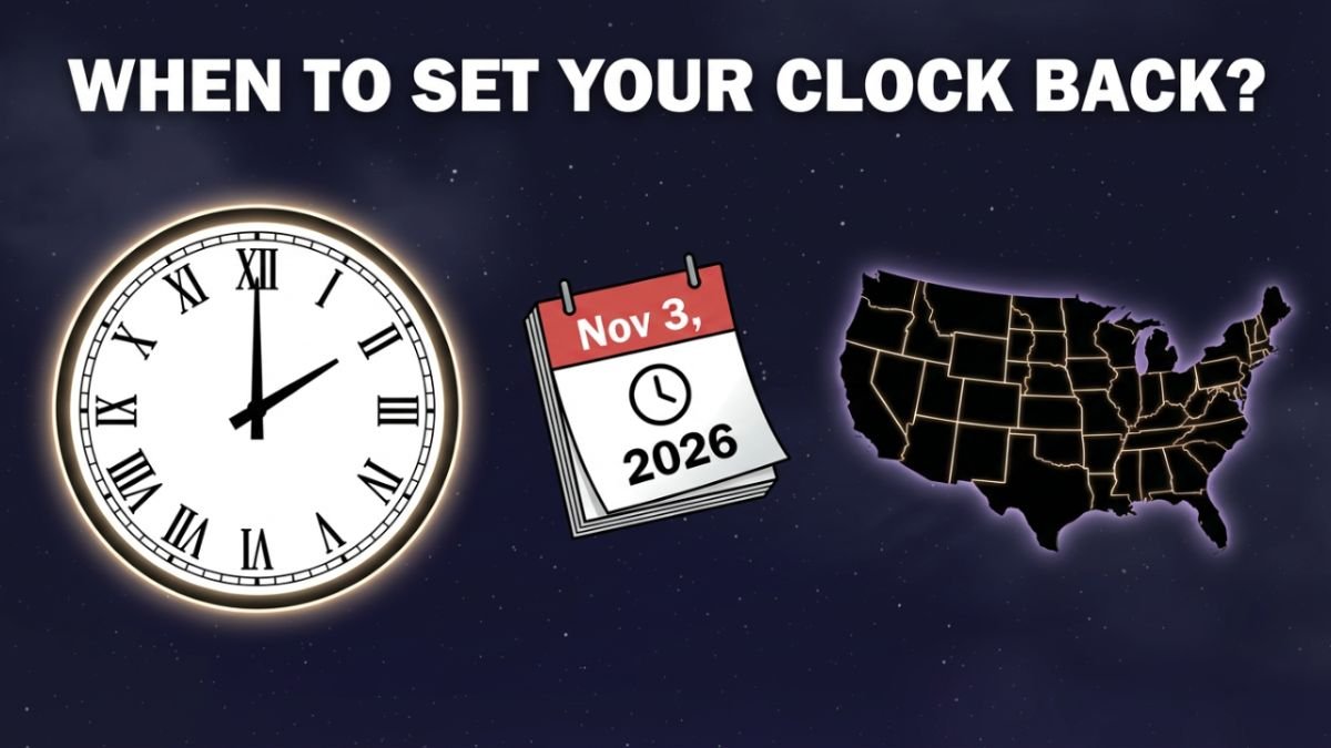 Daylight Saving Time 2026 – Here’s When Your Clocks Fall Back This Year