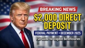 Federal $2,000 December 2025 Deposit: Full Guide for Eligible Beneficiaries